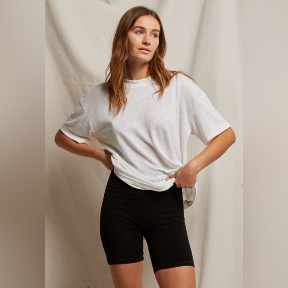 Perfectwhitetee diana cotton biker short - Picture 1 of 6